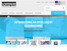 Tablet Screenshot of championindustries.com